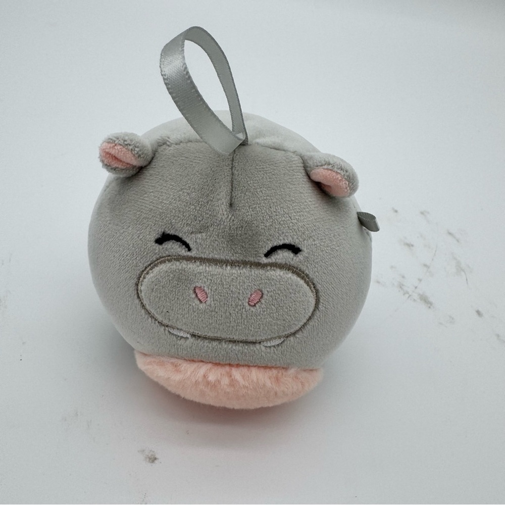 Squishmallows Harrison The Gray Hippo Plush Toy Soft And Squishy Texture